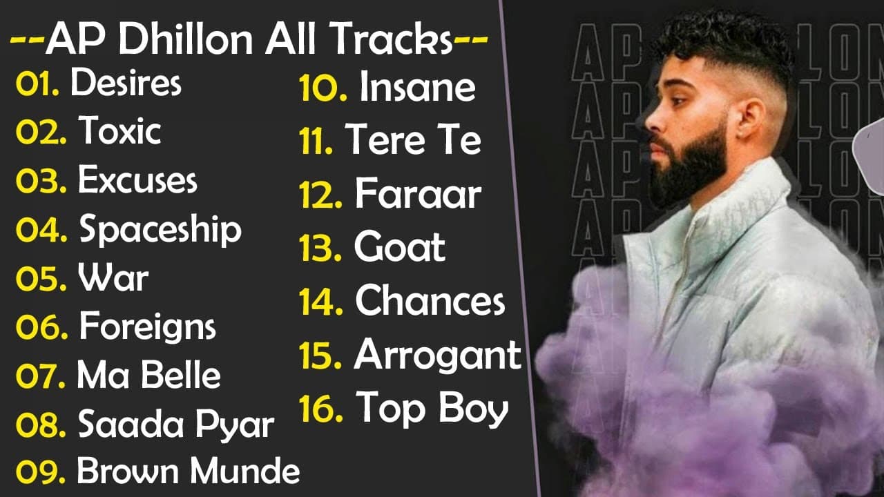 Best of AP Dhillon Old Nostalgia | Best Songs Of AP Dhillon | AP Dhillon All Tracks Jukebox