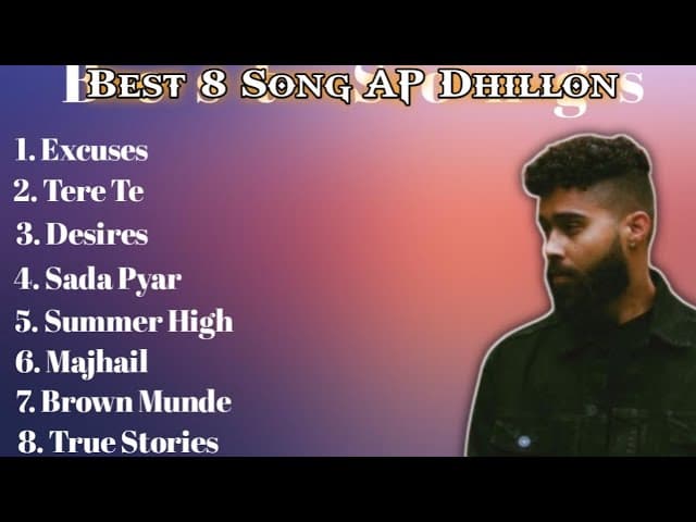 Best 5 Of AP Dhillon l Jukebox l AP Dhillon