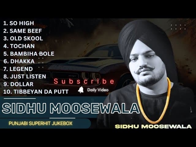 Sidhu moosewala All Songs | Sidhu moosewala New songs 2024 #siddhumoosewala all song trending songs
