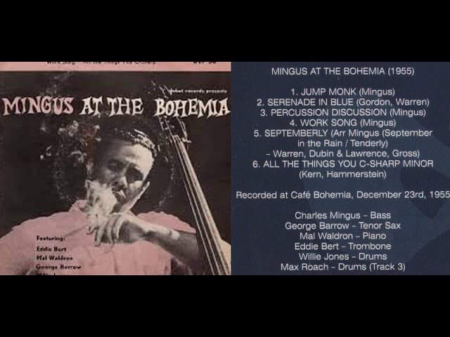 Charles mingus - Mingus at the bohemia 1955