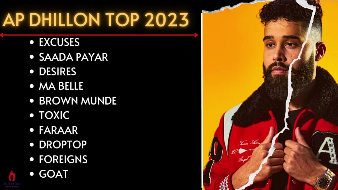 AP dhillon Top 10 2023 Songs | AP dhillon songs 2023 | Best Of AP DHILLON