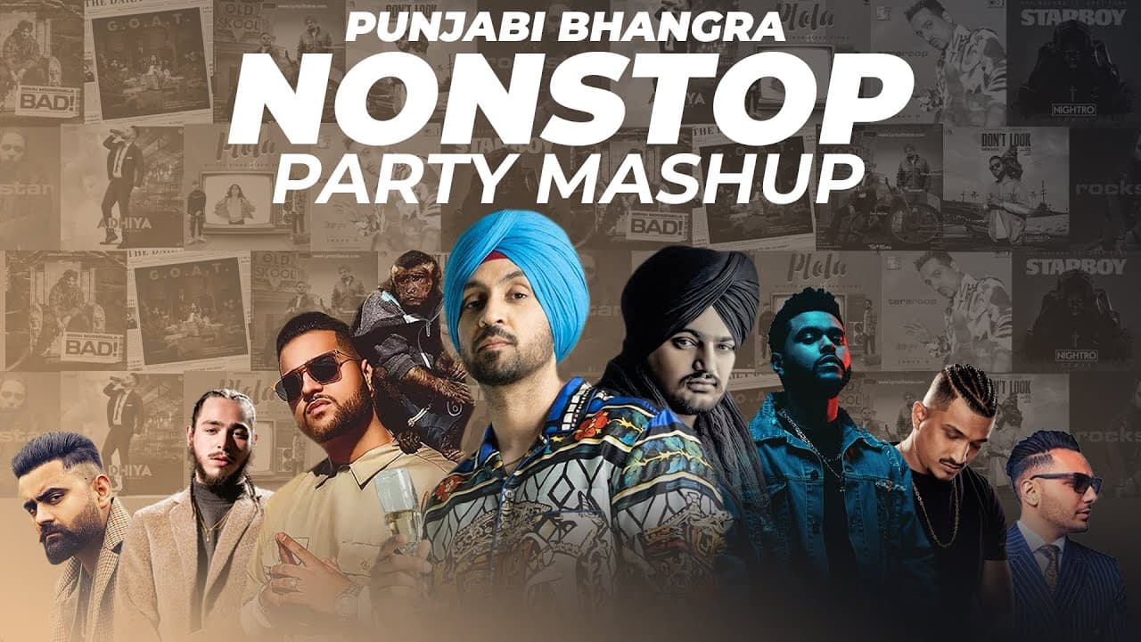 30 Minutes Punjabi & English Bhangra Nonstop | Mashups For Party | DJ HARSH SHARMA & SUNIX THAKOR