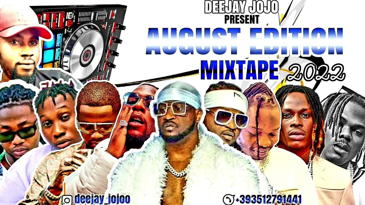 LATEST AUGUST EDITION 2022 NAIJA AFROBEAT #MACHALA NONSTOP PARTY MIX{TOP NAIJA #BUGA MIX}BY DJ JOJO