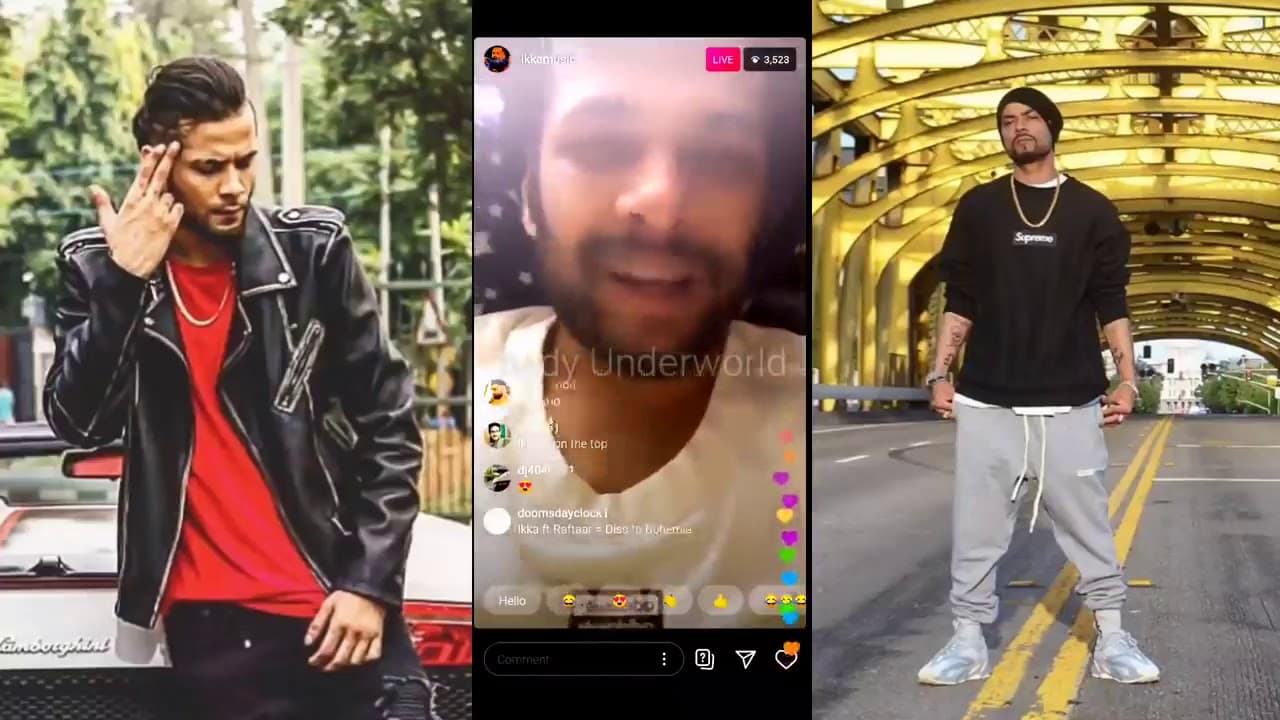 Ikka Get very angry at Bohemia and J Hind   Bhole hai chtiye nahi 😡