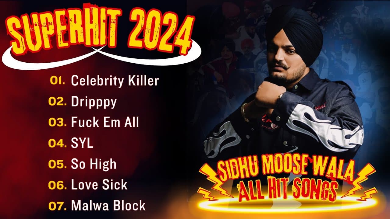 Sidhu Moosewala Top Songs Non Stop | Sidhu Moosewala All Songs Jukebox @SidhuMooseWalaOfficial