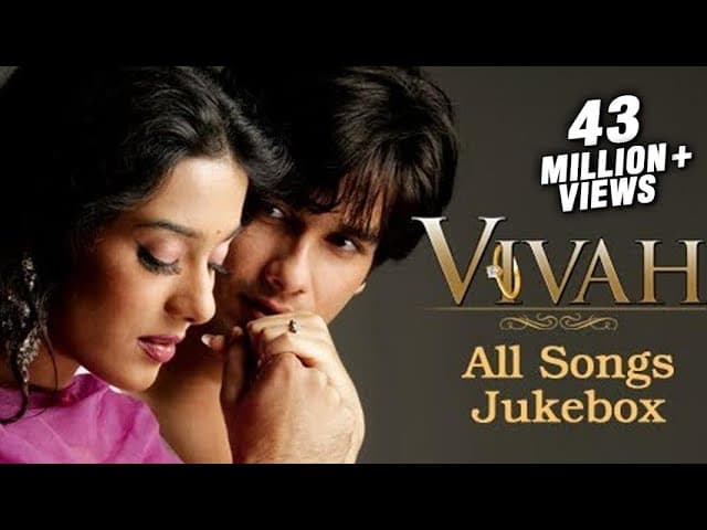 Vivah All Songs Jukebox Collection - Superhit Bollywood Hindi Songs - Shahid Kapoor & Amrita Rao