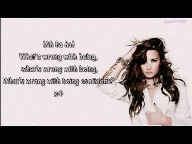 Confident- Demi Lovato [Lyric]