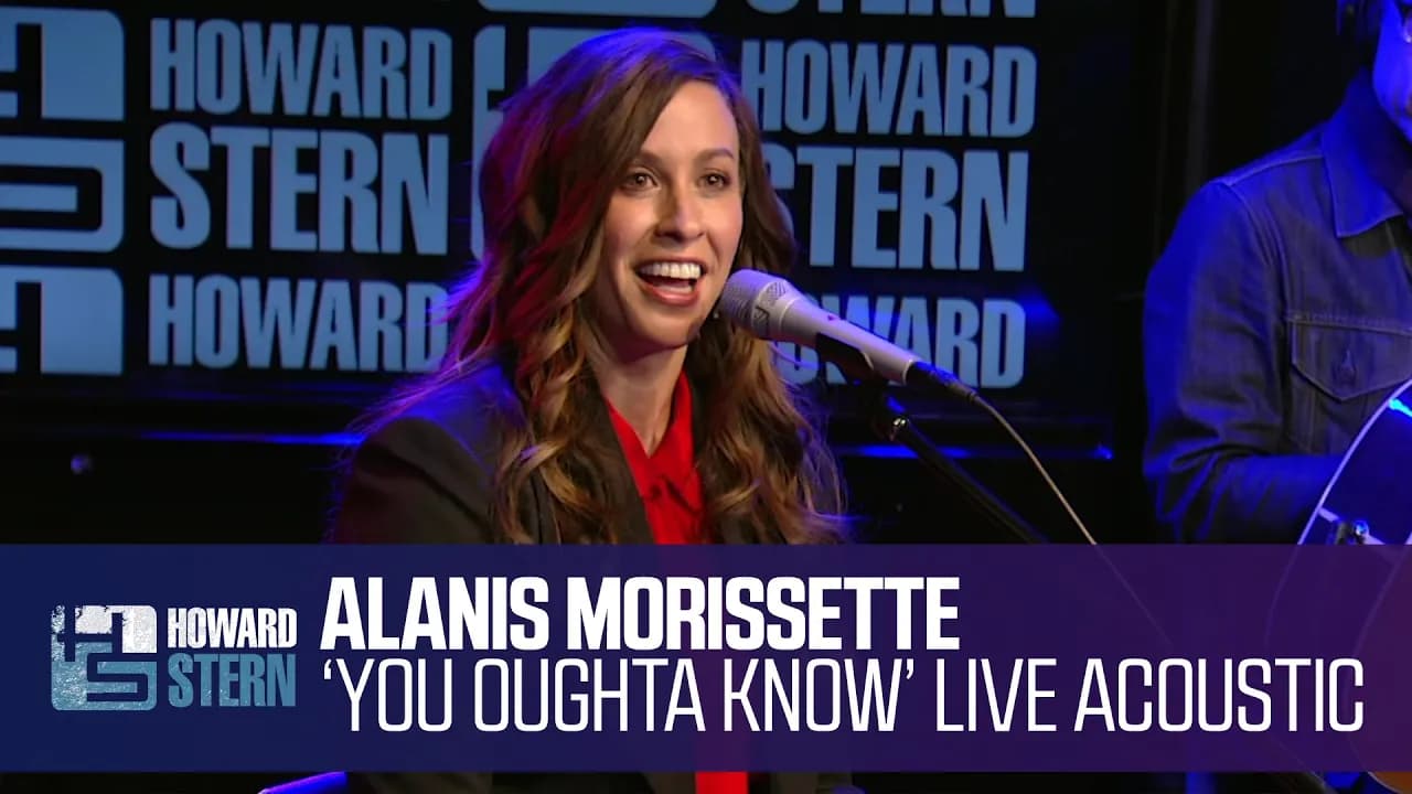 Alanis Morissette “You Oughta Know” on the Howard Stern Show
