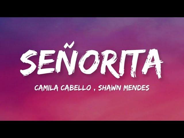 Shawn Mendes, Camila Cabello - Señorita (Lyrics)