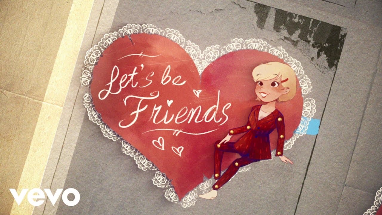Carly Rae Jepsen - Let's Be Friends (Official Lyric Video)