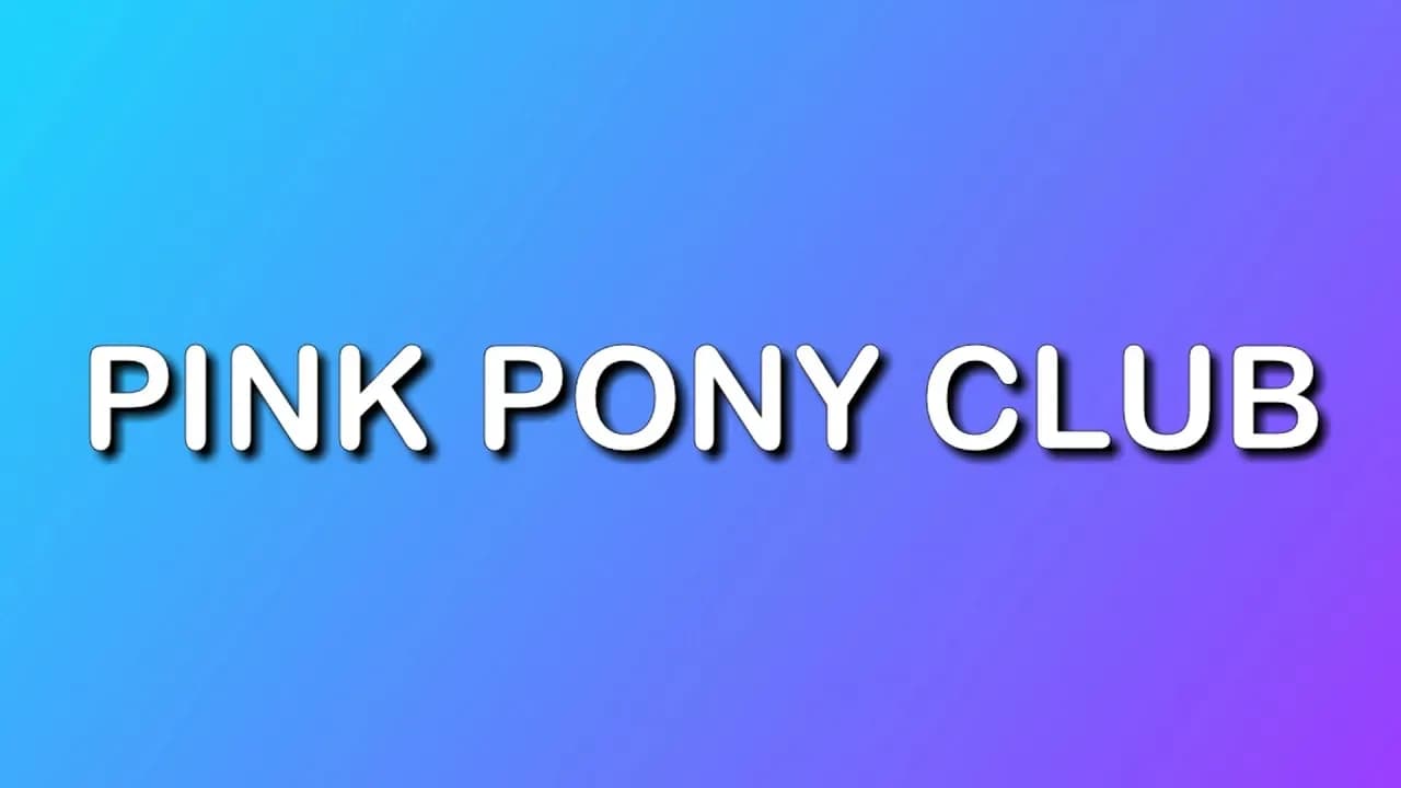 Chappell Roan - Pink Pony Club (Lyrics)