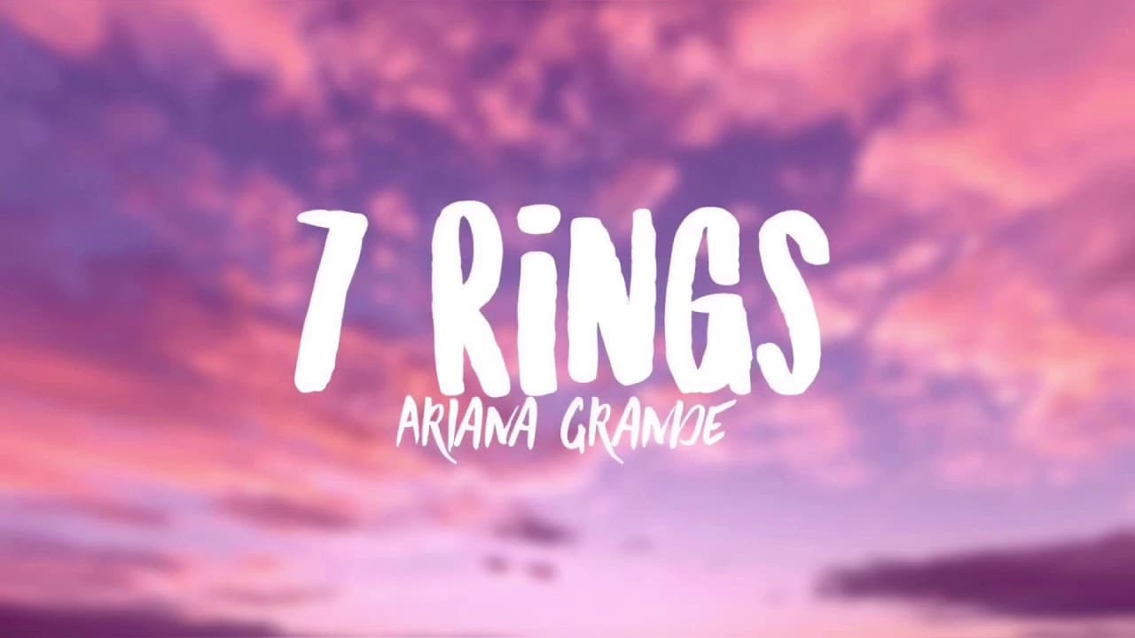 Ariana Grande - 7 Rings (Clean - Lyrics)