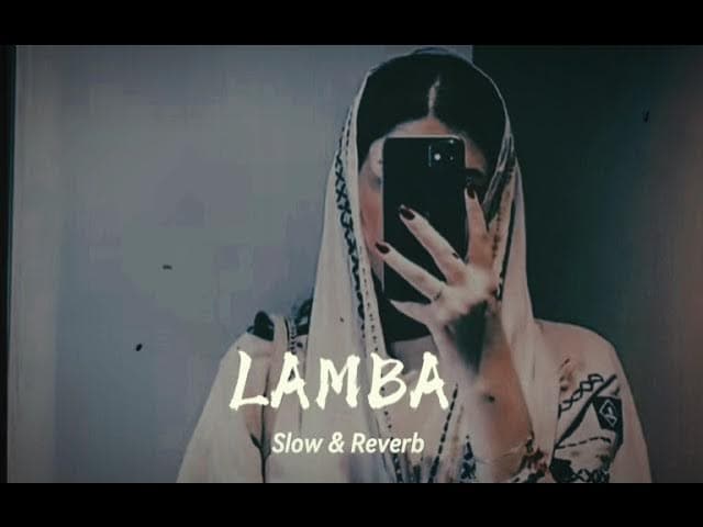 Slow & Reverb Lamba - Meena oor de lamba da | Jaam Boys New Song 2023 | Pashto Song | Junaid Kamran