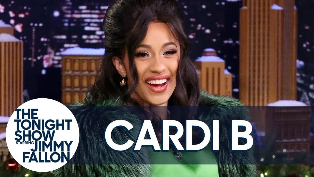 Jimmy Interviews Cardi B
