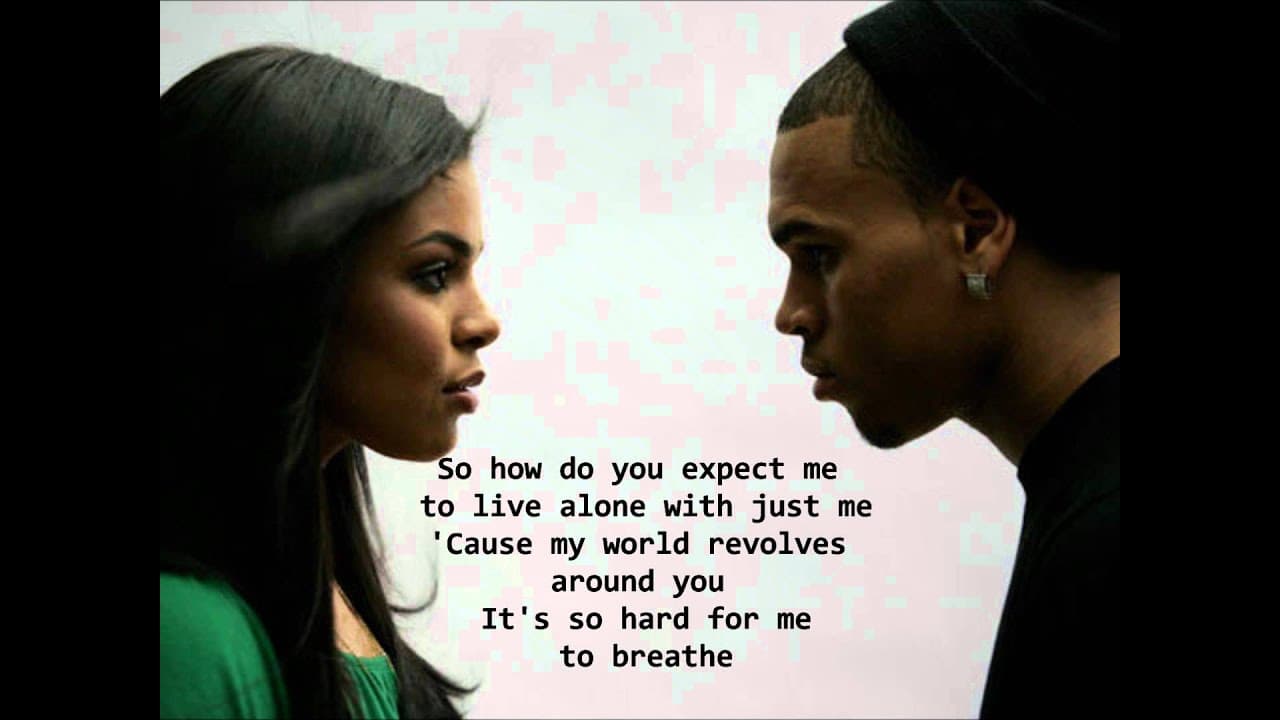Jordin Sparks Feat. Chris Brown - No Air Lyrics HQ