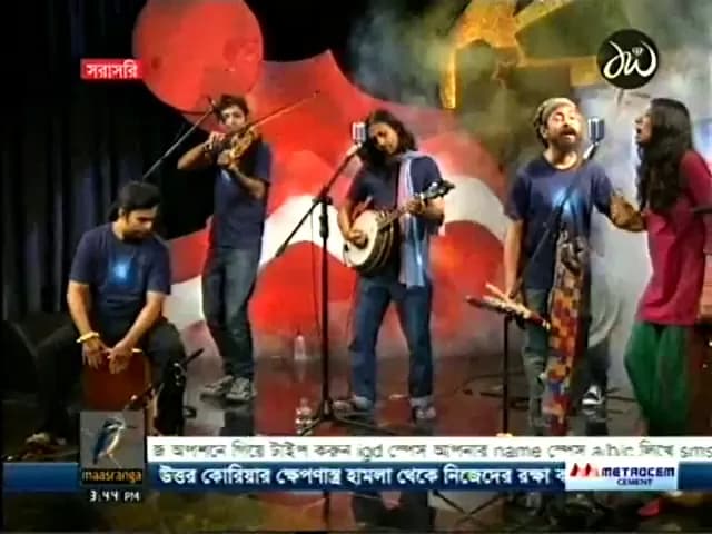Joler Gaan Ft. Anusheh Anadil- Aayna (live @ Masraanga Tv)
