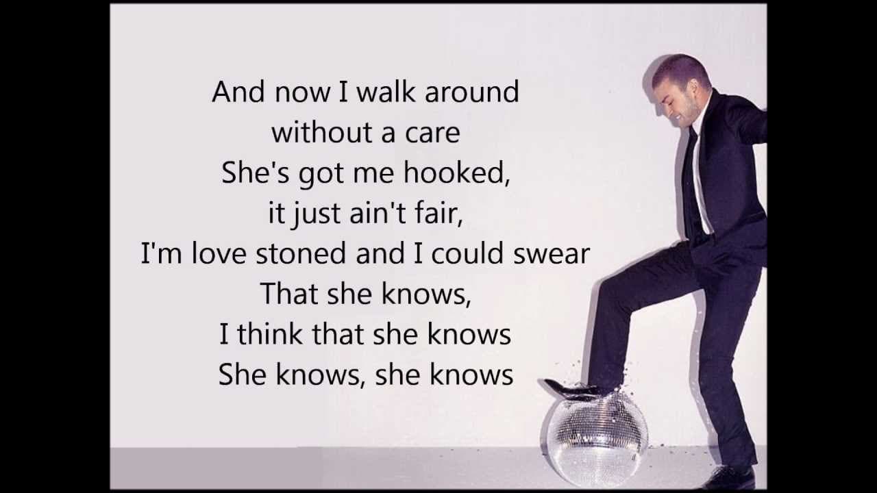 Love Stoned / I Think She Knows - Justin Timberlake (Lyrics) HQ