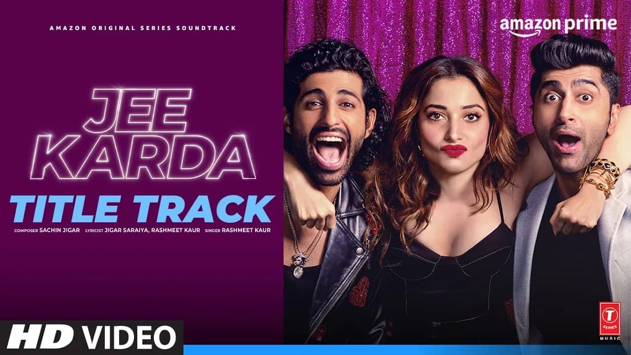 Jee Karda (Title Track) | Sachin - Jigar | Rashmeet Kaur | Prime Video | Tamannaah | Arunima Sharma