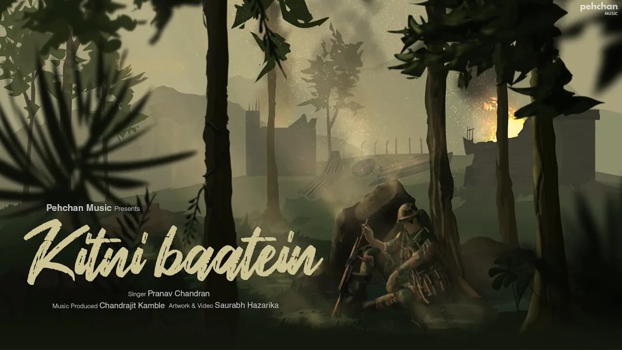 Kitni Baatein Yaad Aati Hain - Cover | Pranav Chandran | Lakshya | Shankar Ehsaan Loy|Hrithik Roshan