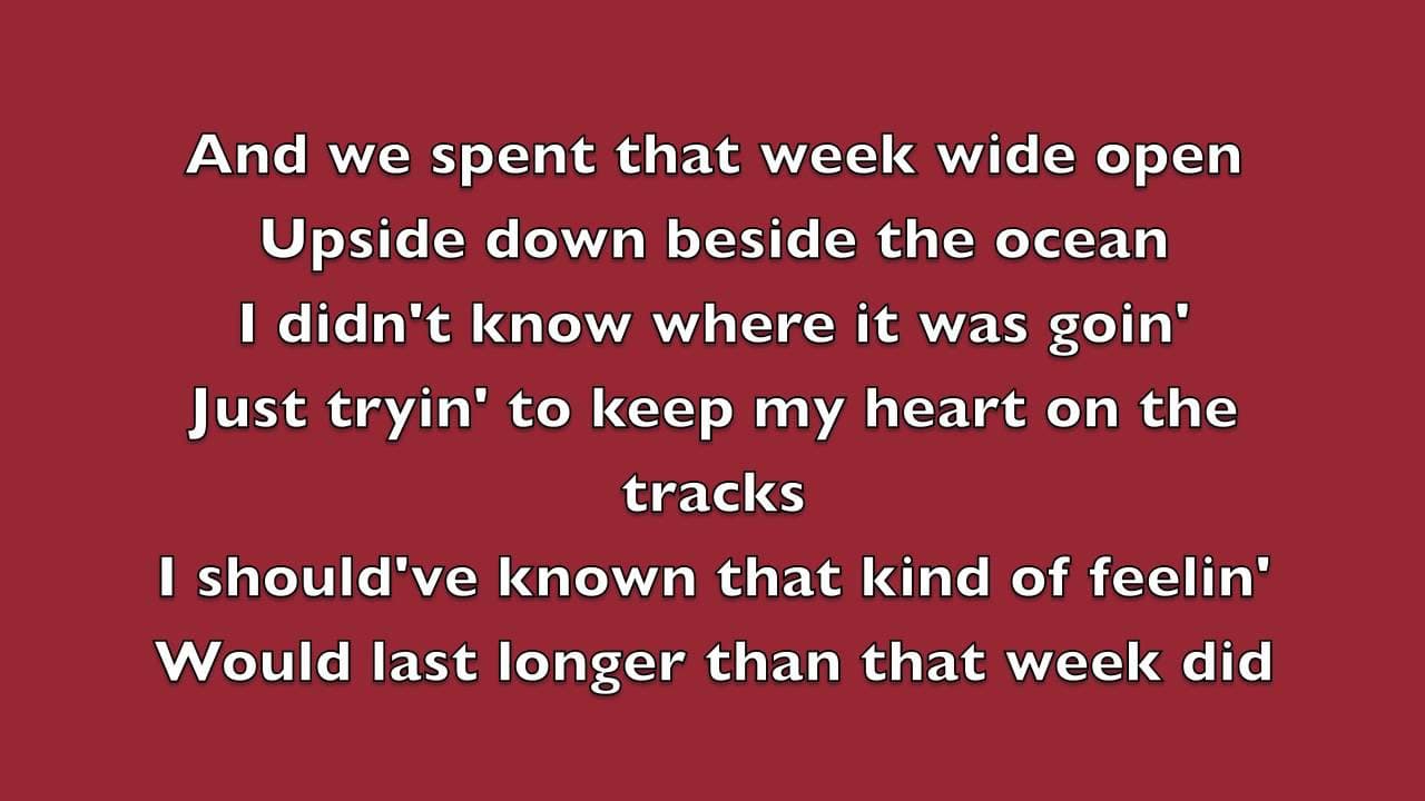 Luke Bryan "Roller Coaster" - Lyrics