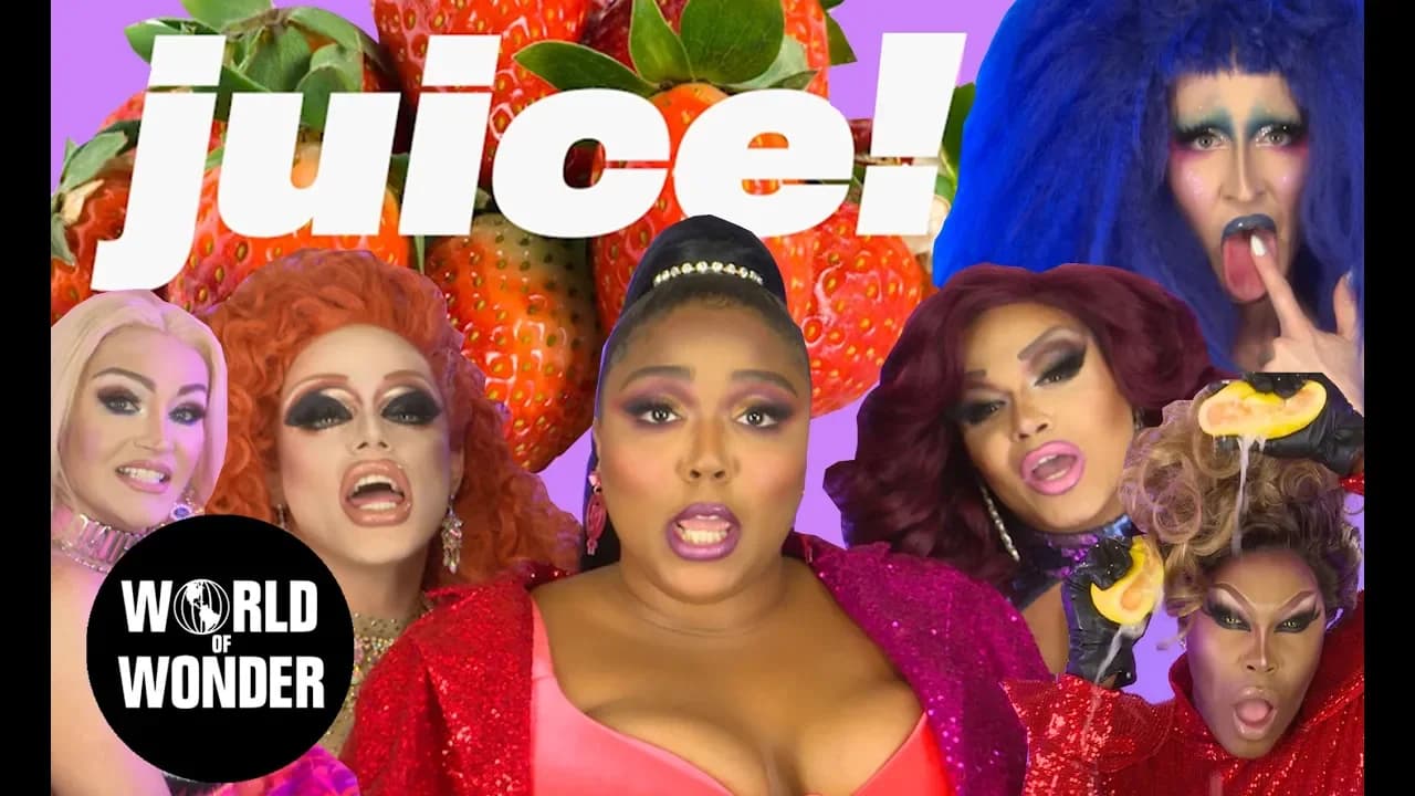 Lizzo - JUICE Music Video feat. RuPaul's Drag Race Queens