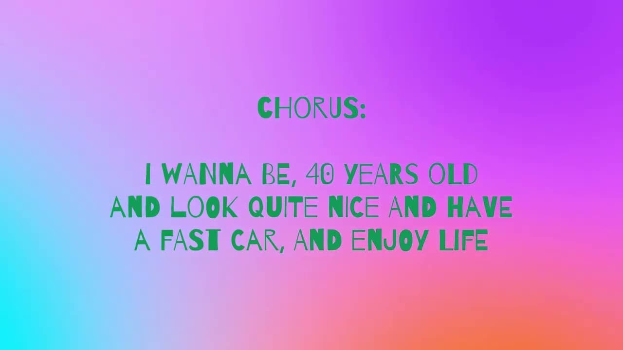 Casey Lowry - 40 years old (Karaoke)