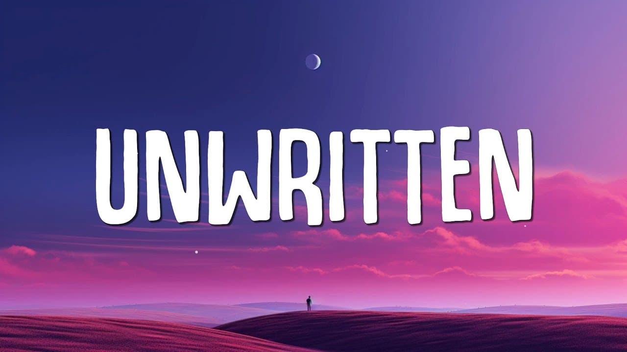 Natasha Bedingfield - Unwritten (Lyrics)