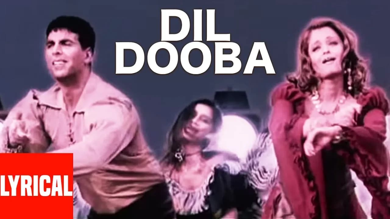 Dil Dooba Lyrical Video Song | Khakee | Sonu Nigam, Shreya Ghoshal | Aishwarya Rai, Akshaye Kumar