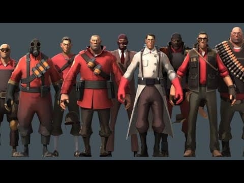 TF2 Mercs Sing "Human" by Rag'n'Bone Man AI COVER