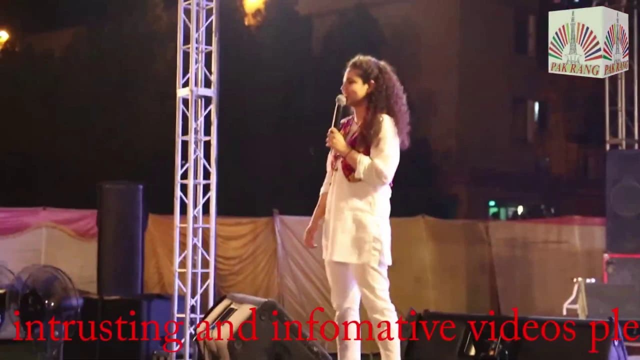 Annie Khalid Live At The Faisalabad University Faisalabad by Pak Rang
