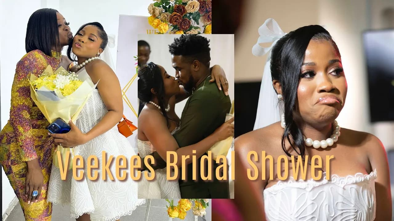 VEEKEE JAMES' CHAOTIC BRIDAL SHOWER😩🤣
