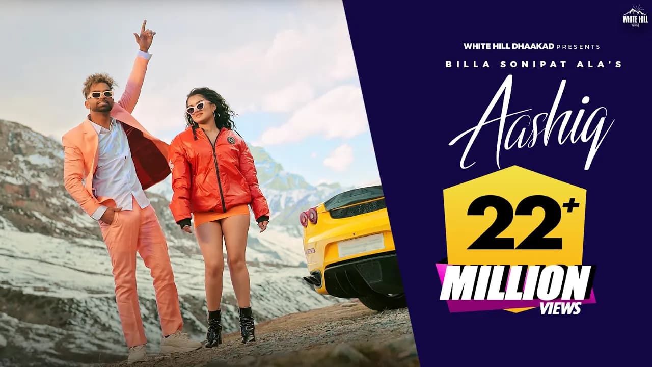 Aashiq : Billa Sonipat Ala (Full Video) Haryanvi Songs 2022 | I Love You Tanne Janeman
