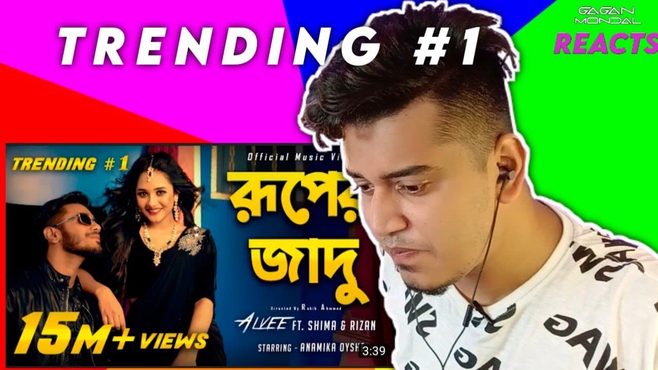 Reacting to Ruper Jadu | Alvee | Shima | Anamika Oyshe | Rizan | Bangla New Song 2022 | Eid Special
