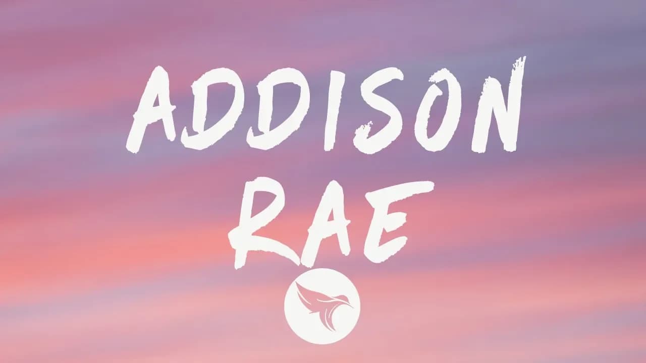 The Kid Laroi - Addison Rae (Lyrics)