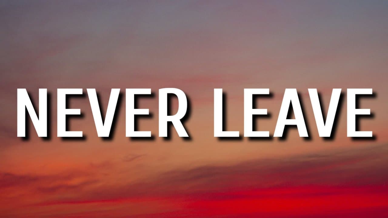 Bailey Zimmerman - Never Leave (Lyrics)