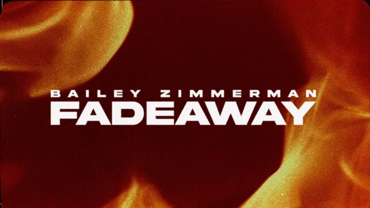 Bailey Zimmerman - Fadeaway (Lyric Video)