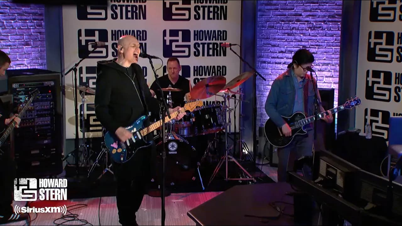The Smashing Pumpkins “Bullet With Butterfly Wings” on the Howard Stern Show (2018)