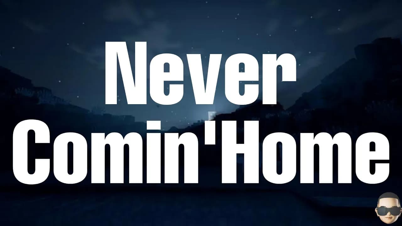 Bailey Zimmerman - Never Comin' Home (Lyrics)