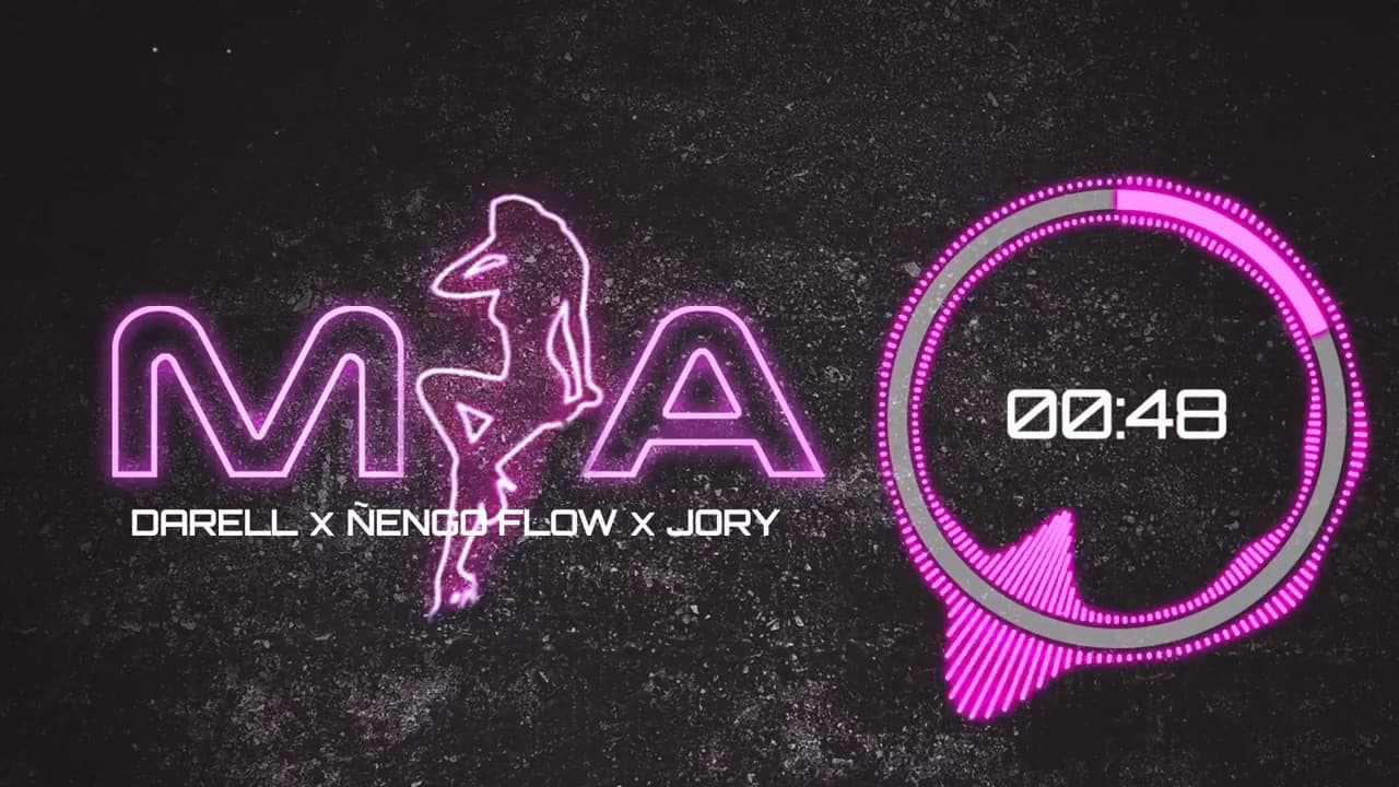 Darell x Ñengo Flow x Jory - Mia (Animation Video)