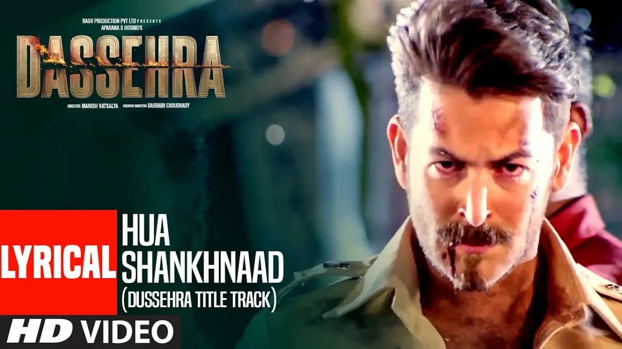 Lyrical: Hua Shankhnaad (Dussehra Title Track)  | Neil Nitin Mukesh, Tina Desai | Kailash Kher