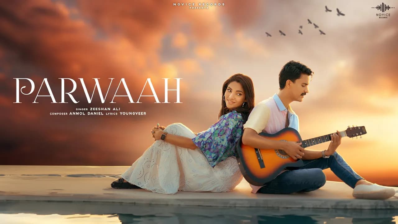 Parwaah Official Music Video | Zeeshan Ali | Zhalay Sarhadi | Anmol Daniel | Novice Records