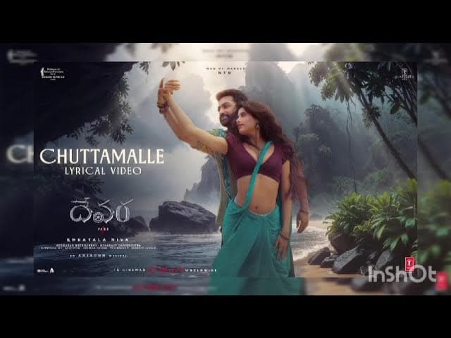 Chuttamalle | Devara | NTR | Janhvi Kapoor | Anirudh Ravichander | Shilpa Rao | Release on 27 Sep