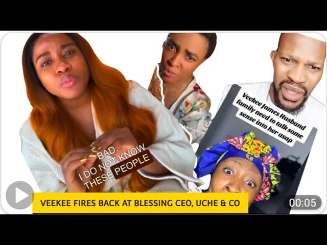 Veekee James BLOWS HOT on Blessing CEO, Uche & others. @VeekeeJames #fashion #wedding