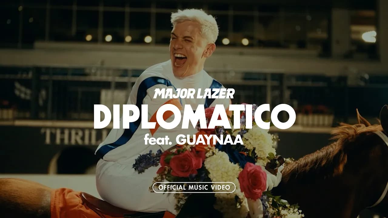 Major Lazer - Diplomatico (feat. Guaynaa) [Official Music Video]