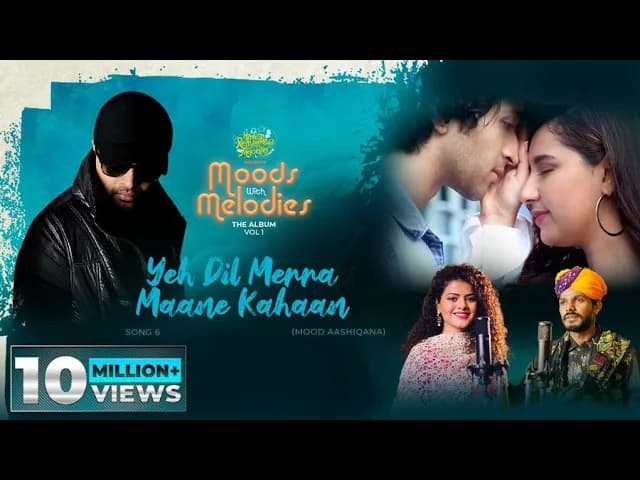 Yeh Dil Merra Maane Kahaan(Short Lyrical Video) |Moods With Melodies The Album| Himesh |Palak |Sawai