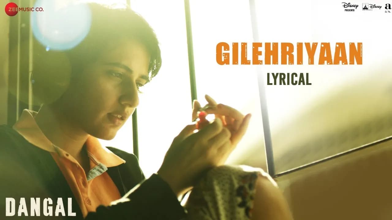 Gilehriyaan - Lyrical Video | Dangal | Aamir Khan | Pritam | Amitabh Bhattacharya