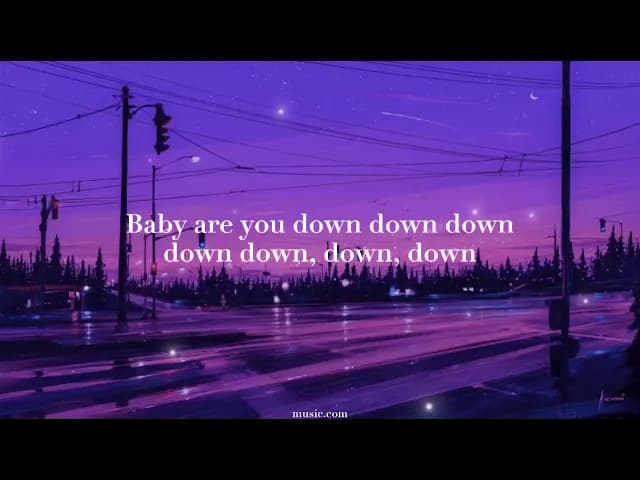Jay Sean- Down (slowed lyrics)