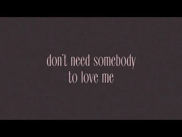 Kelly Clarkson - me (Official Lyric Video)