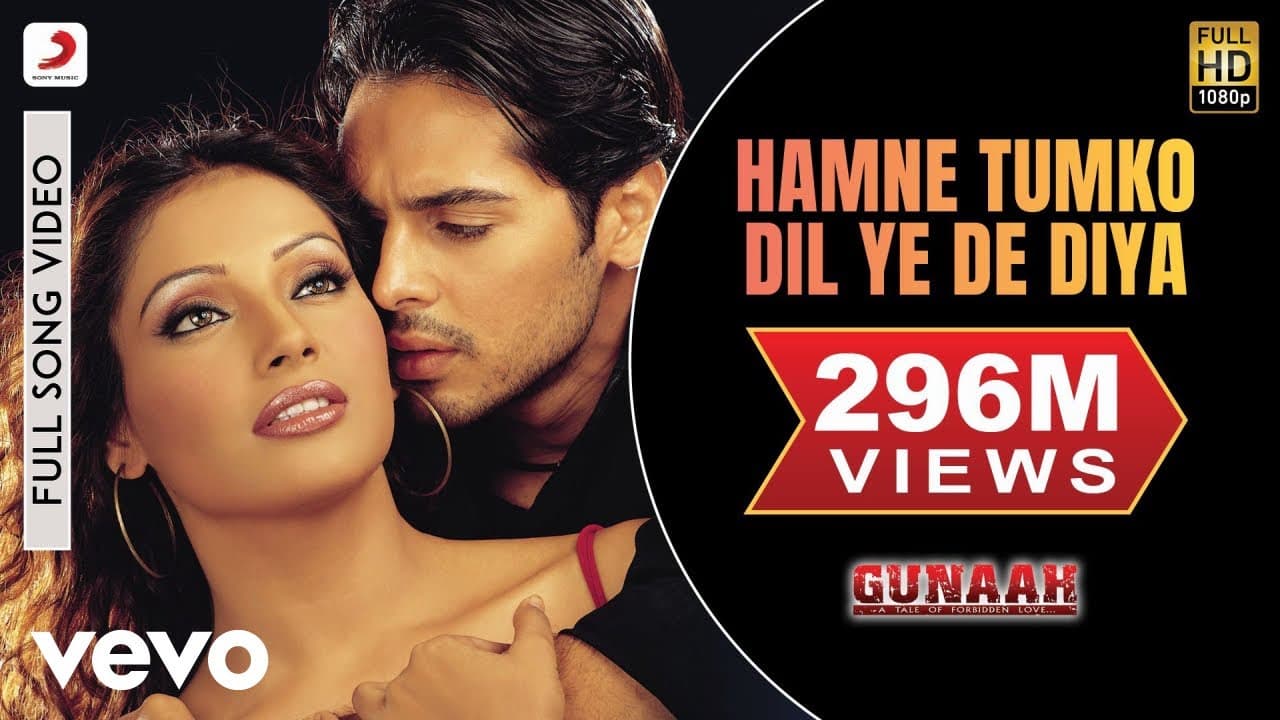 Hamne Tumko Dil Ye De Diya Full Video - Gunaah|Dino, Bipasha|Alka Yagnik,Babul Supriyo