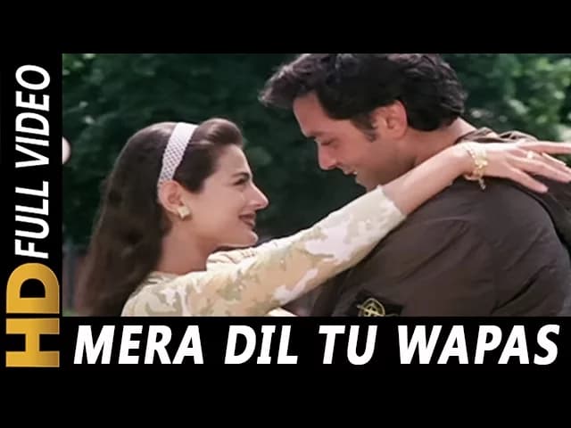 Mera Dil Tu Wapas Mod De | Shaan, Sunidhi Chauhan | Kranti 2002 Songs | Bobby Deol, Ameesha Patel